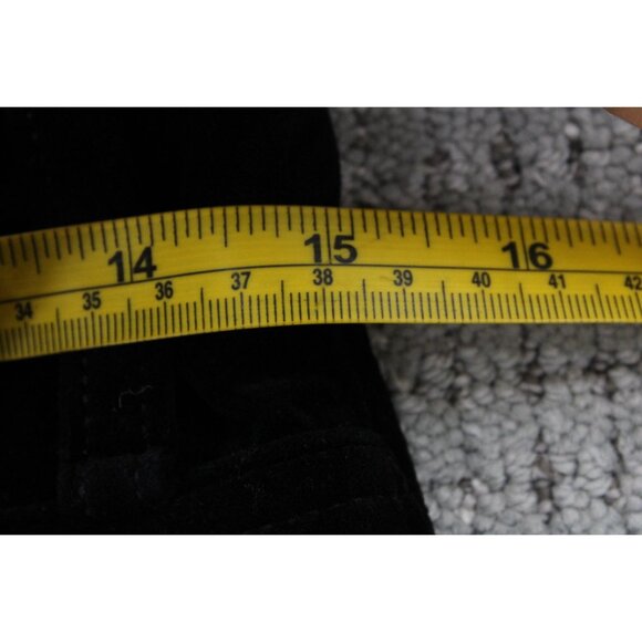 Rag & Bone Velvet Dive Mini Skirt Womens Size 24 Black Solid Casual Cotton - Picture 6 of 7